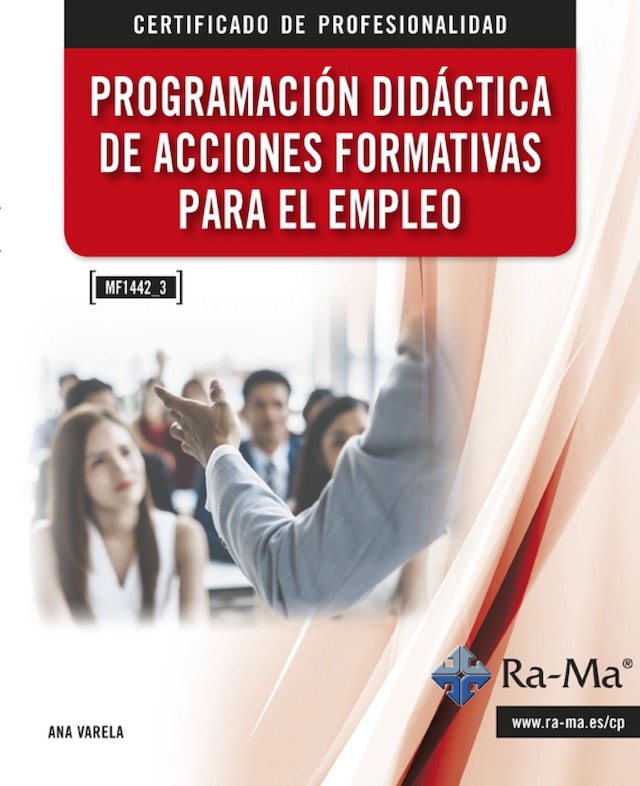 Buchcover für MF1445_3 Programación Didáctica de Acciones Formativas para el Empleo