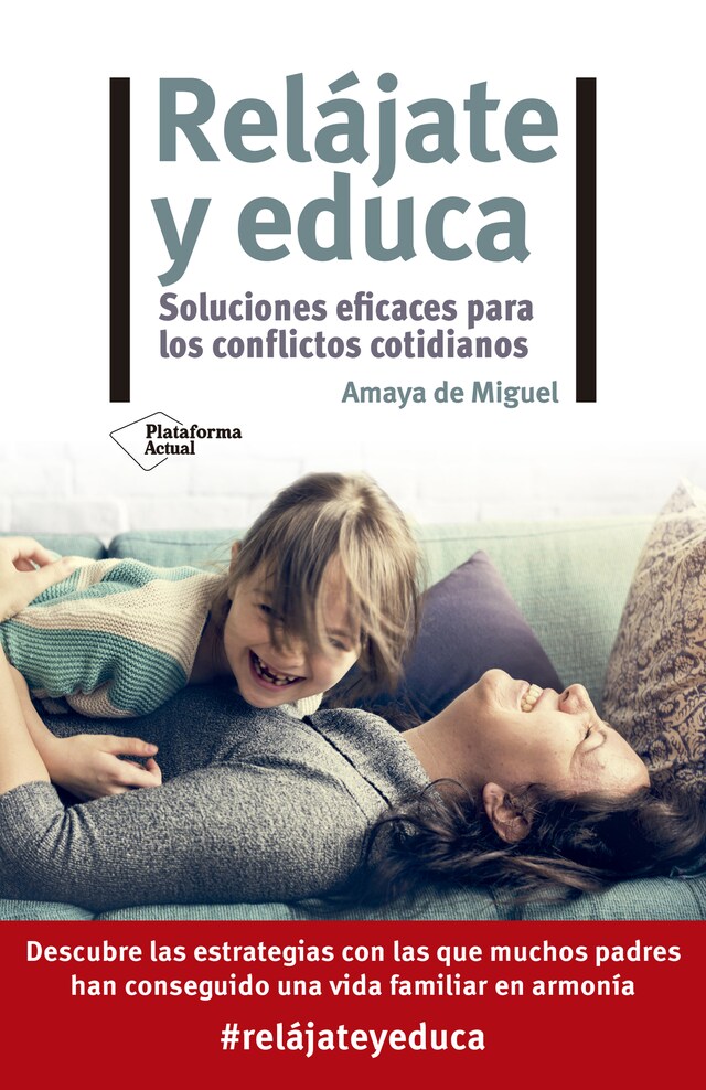 Book cover for Relájate y educa