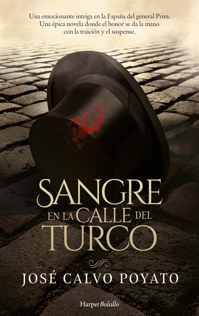 Book cover for Sangre en la calle del Turco