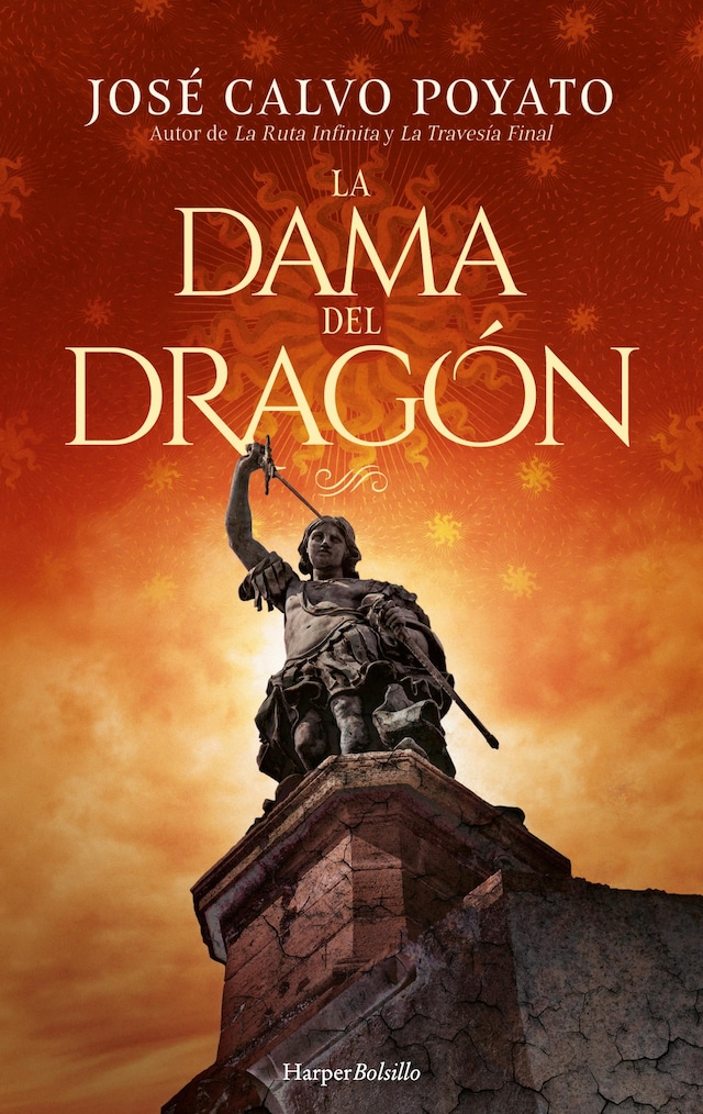 Boekomslag van La dama del dragón