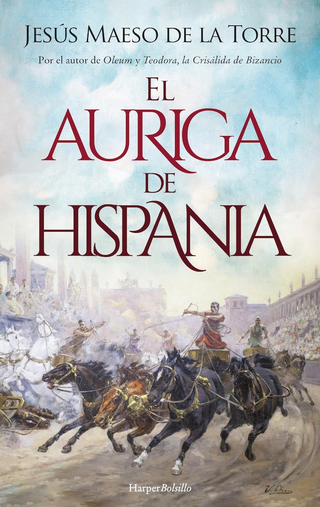 Kirjankansi teokselle El auriga de Hispania
