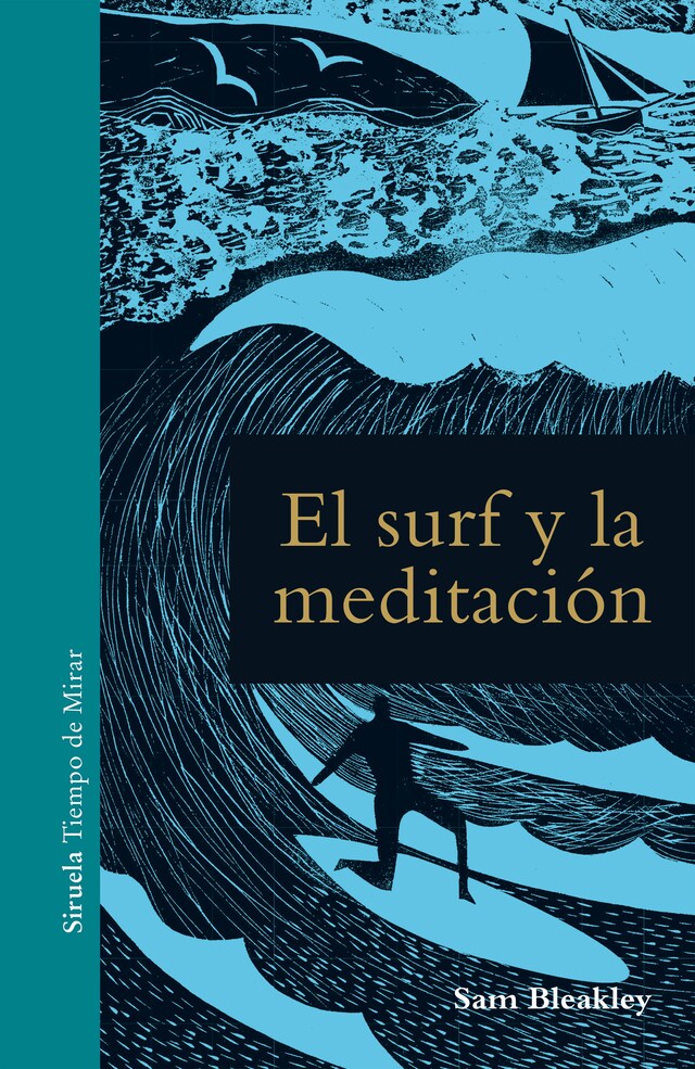 Portada de libro para El surf y la meditación