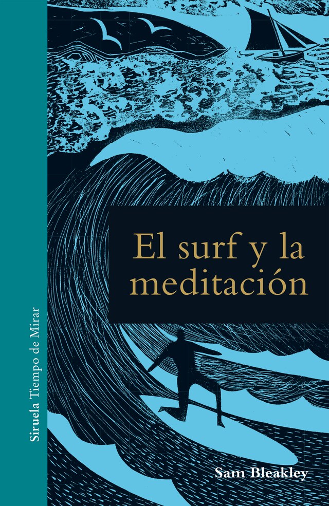 Buchcover für El surf y la meditación