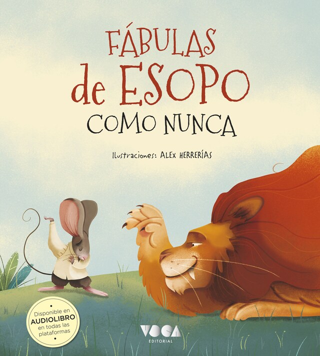 Book cover for Fábulas de Esopo como nunca