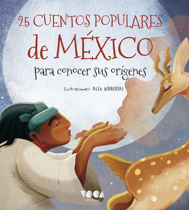 Portada de libro para 25 Cuentos populares de México para conocer sus orígenes