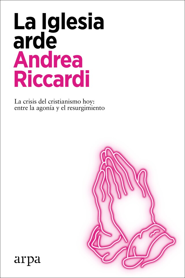 Copertina del libro per La Iglesia arde