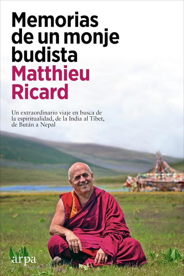 Book cover for Memorias de un monje budista