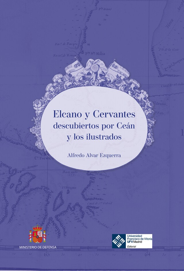 Book cover for Elcano y Cervantes