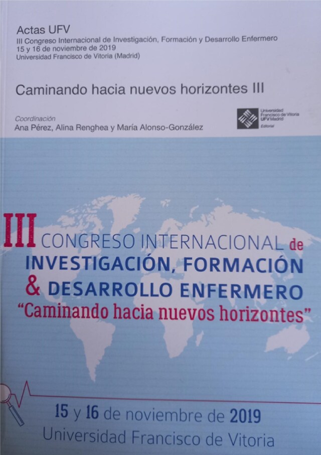 Portada de libro para III Congreso internacional de investigación, formación & desarrollo enfermero