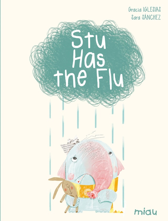 Book cover for Stu has the flu