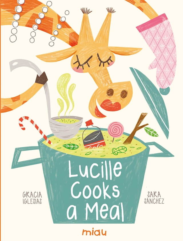 Book cover for Lucille cooks a meal