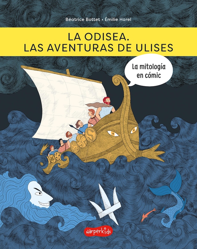 Book cover for La odisea. Las aventuras de Ulises