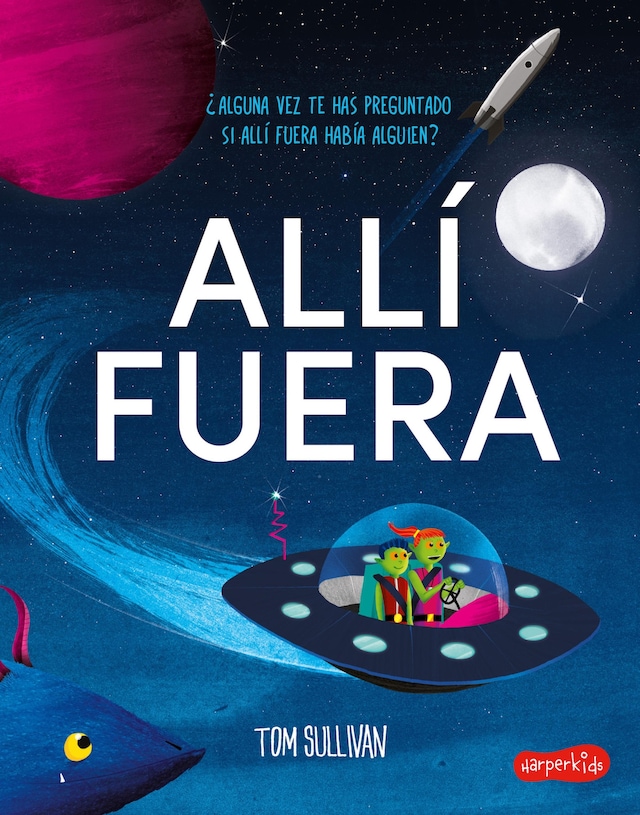 Book cover for Allí fuera