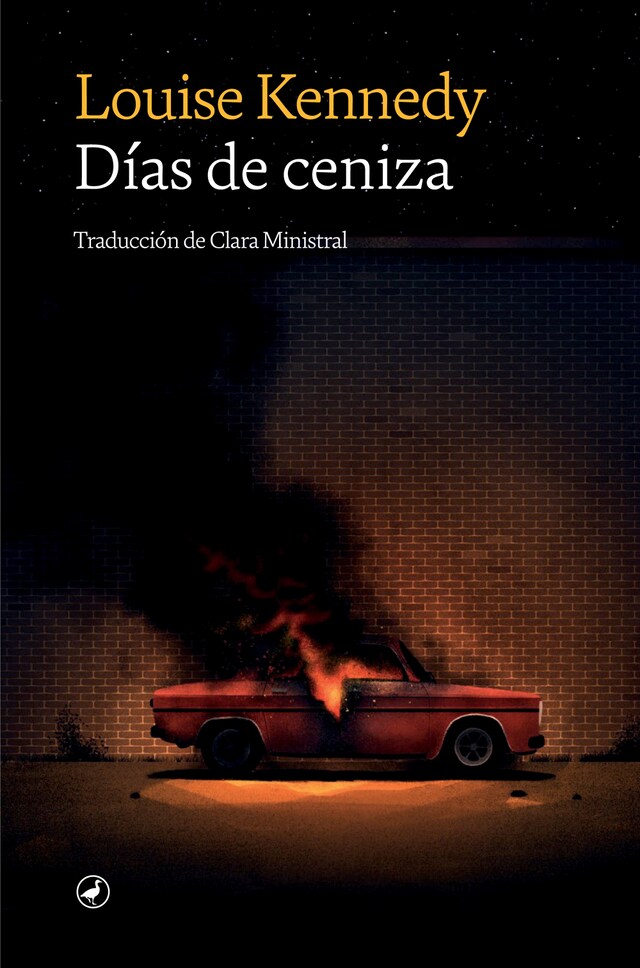 Book cover for Días de ceniza