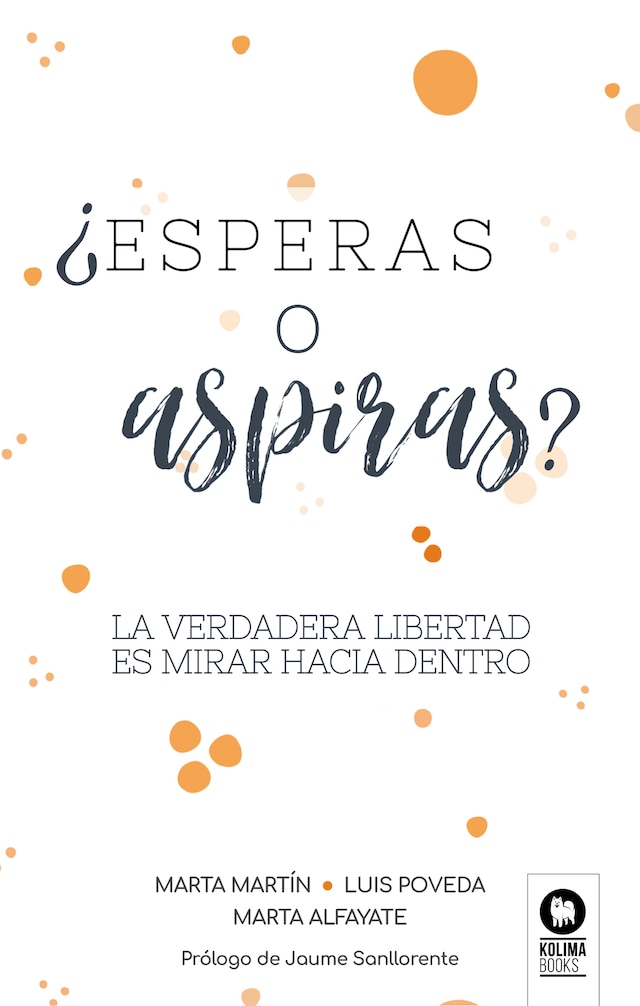 Book cover for ¿Esperas o aspiras?