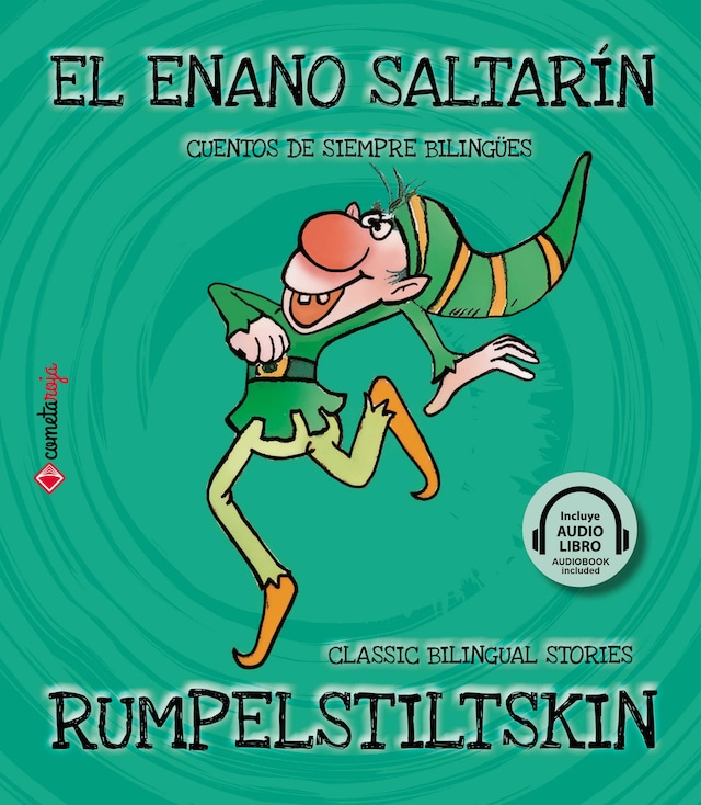 Book cover for El enano saltarín / Rumpelstiltszkin