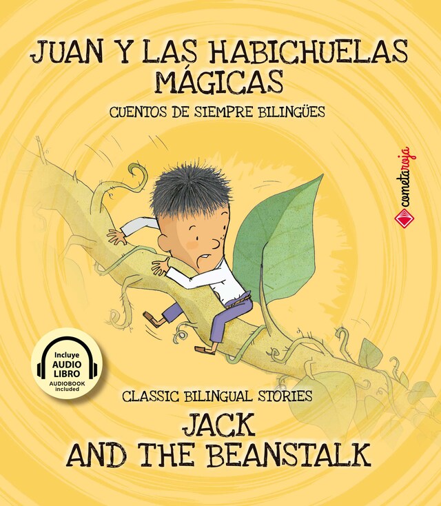 Portada de libro para Juan y las habichuelas mágicas / Jack And The Beanstalk