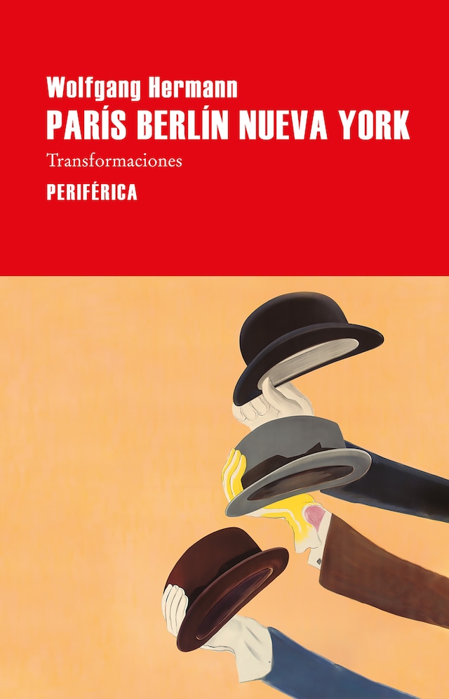 Boekomslag van París Berlín Nueva York