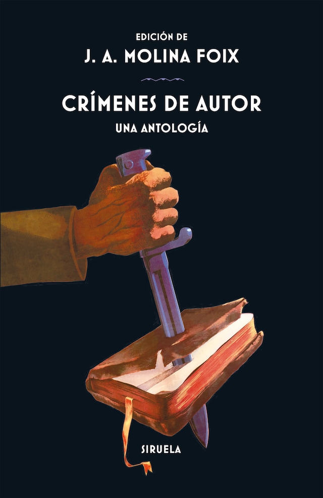 Book cover for Crímenes de autor