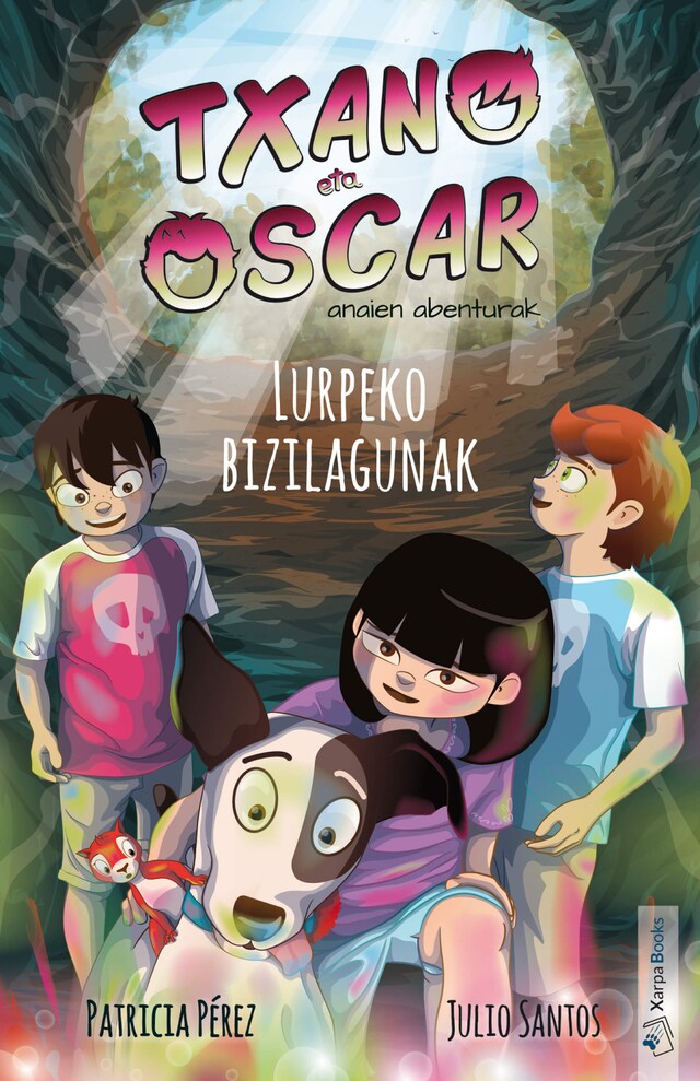 Couverture de livre pour Lurpeko bizilagunak