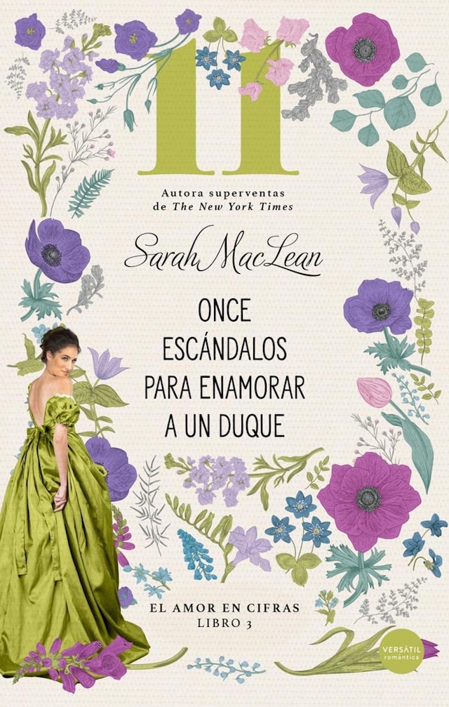 Buchcover für Once escándalos para enamorar a un duque