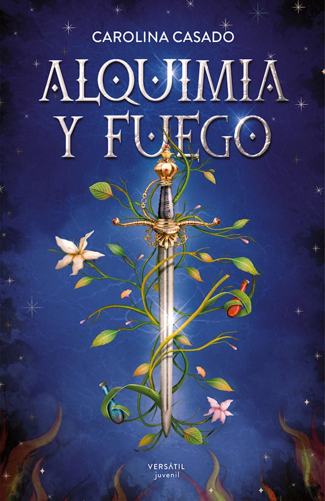 Book cover for Alquimia y fuego