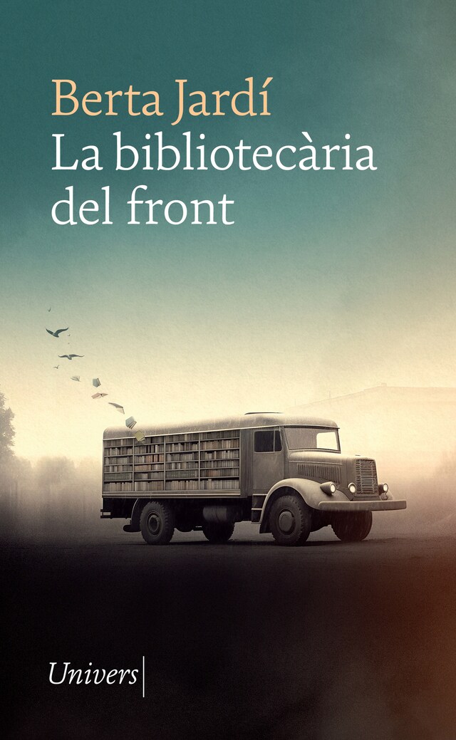 Book cover for La bibliotecària del front