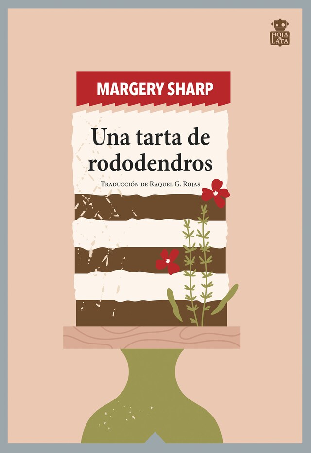 Book cover for Una tarta de rododendros