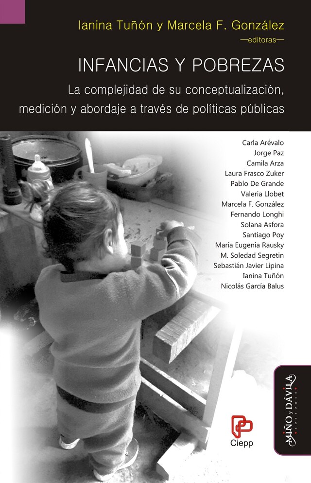 Book cover for Infancias y pobrezas