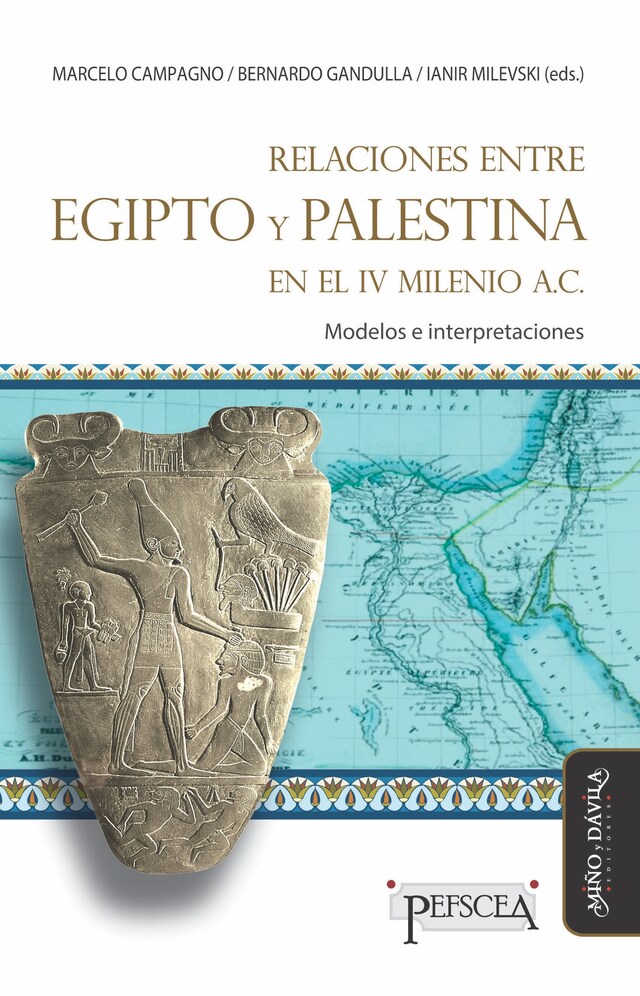 Kirjankansi teokselle Relaciones entre Egipto y Palestina en el IV milenio A.C.