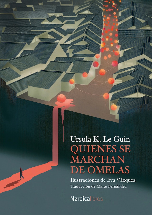 Book cover for Quienes se marchan de Omelas