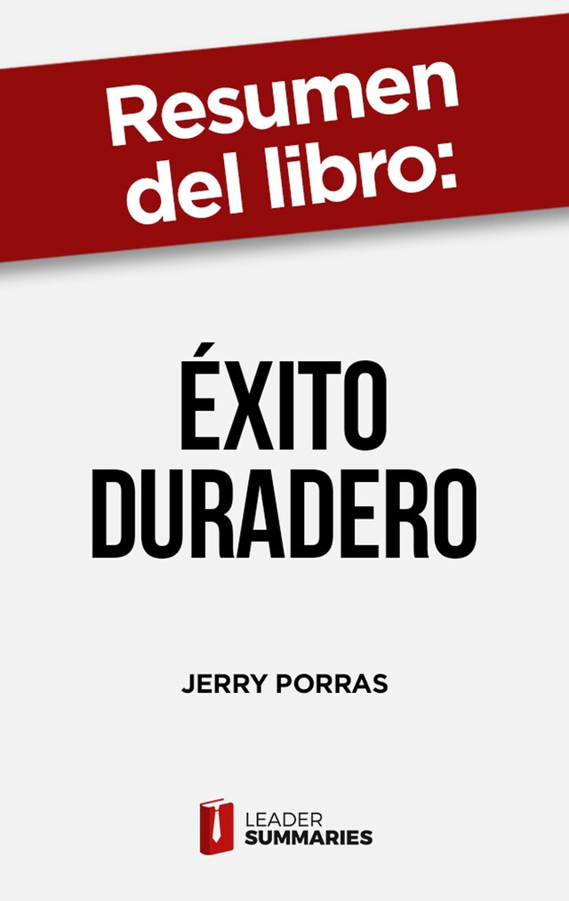 Book cover for Resumen del libro "Éxito duradero" de Jerry Porras