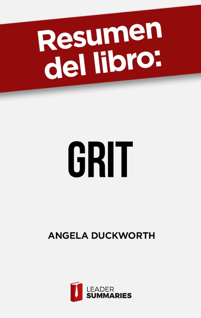 Buchcover für Resumen del libro "Grit" de Angela Duckworth