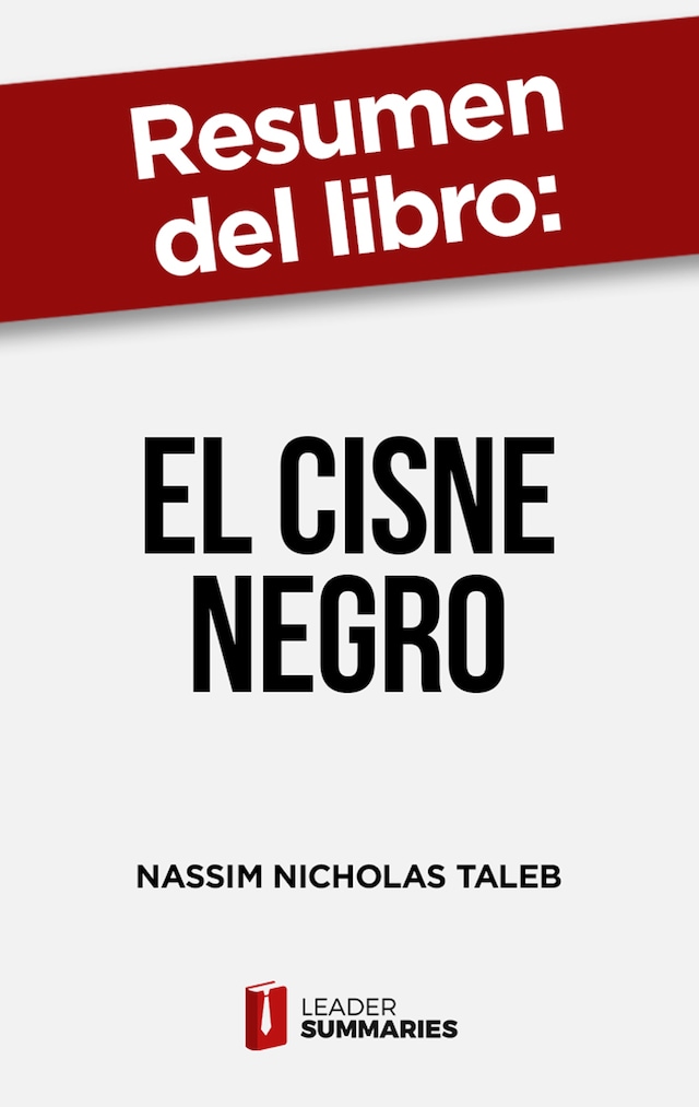 Buchcover für Resumen del libro "El cisne negro" de Nassim Nicholas Taleb