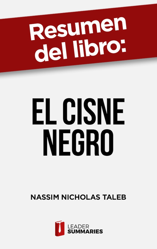 Boekomslag van Resumen del libro "El cisne negro" de Nassim Nicholas Taleb