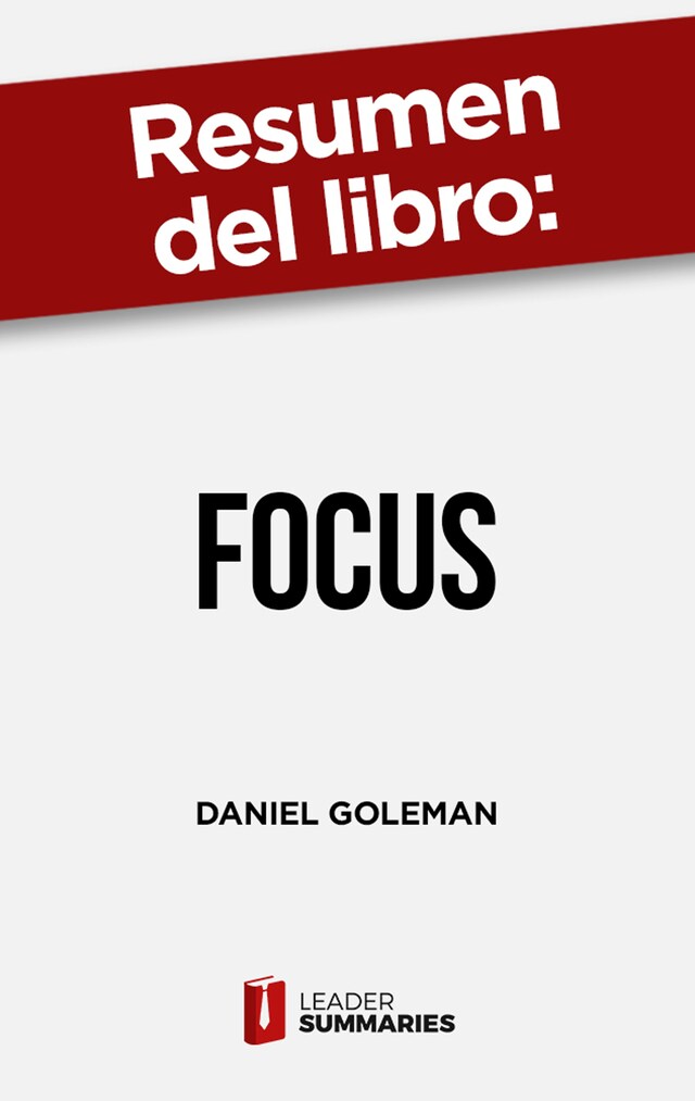 Boekomslag van Resumen del libro "Focus" de Daniel Goleman