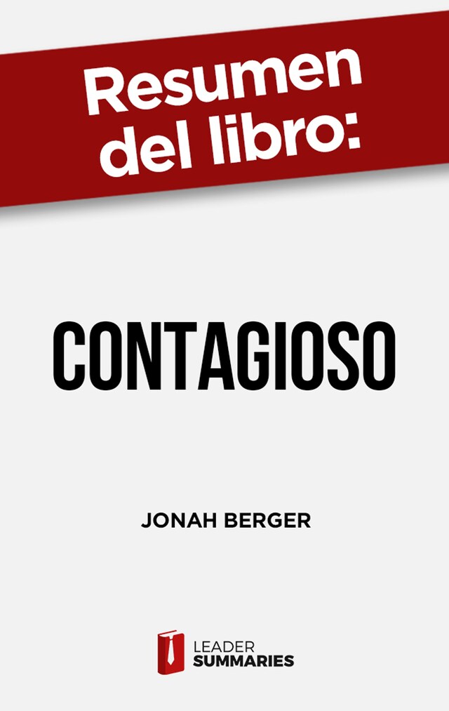 Buchcover für Resumen del libro "Contagioso" de Jonah Berger
