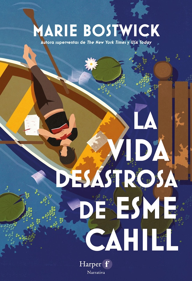 Book cover for La vida desastrosa de Esme Cahill