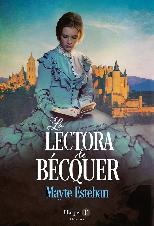 Okładka książki dla La lectora de Bécquer