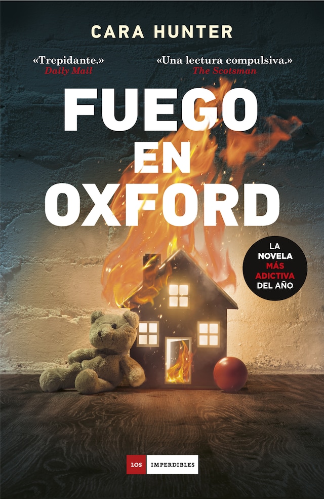 Book cover for Fuego en Oxford