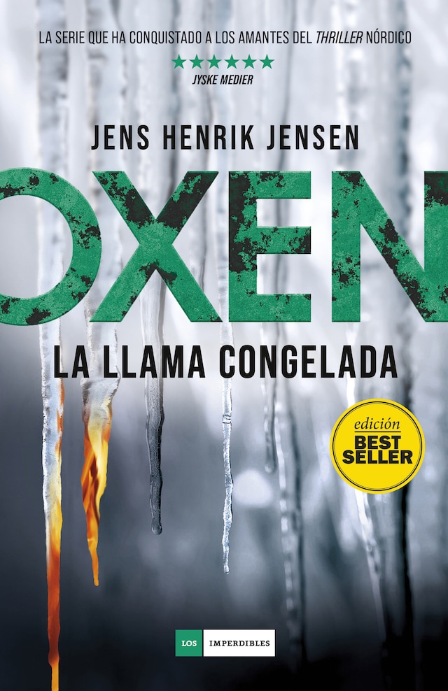 Book cover for Oxen 3. La llama congelada
