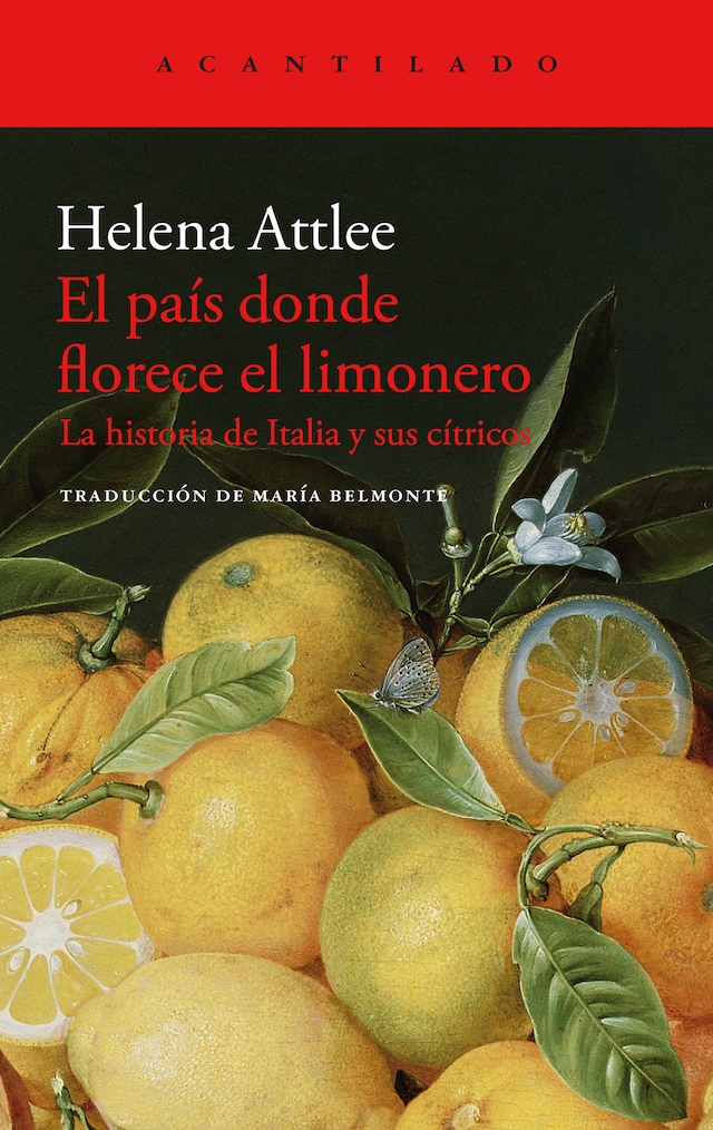 Buchcover für El país donde florece el limonero