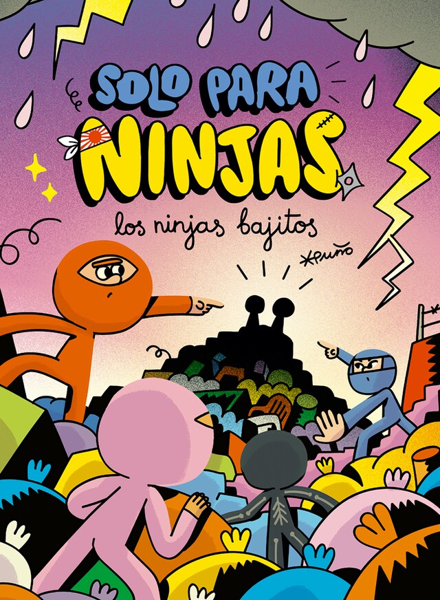 Buchcover für Los ninjas bajitos