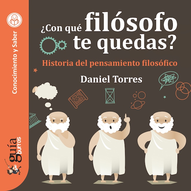 Book cover for Guíaburros: ¿Con qué filósofo te quedas?
