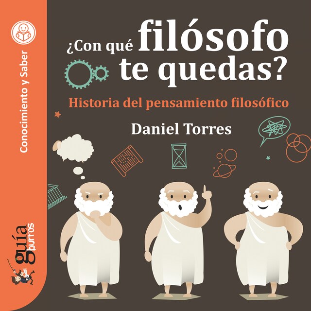 Buchcover für Guíaburros: ¿Con qué filósofo te quedas?