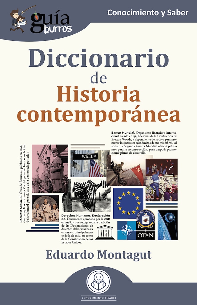 Okładka książki dla GuíaBurros: Diccionario de Historia contemporánea