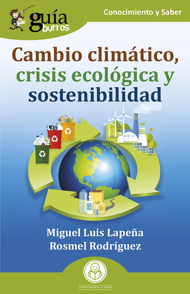 Portada de libro para GuíaBurros: Cambio climático, crisis ecológica y sostenibilidad