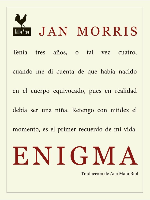 Portada de libro para Enigma