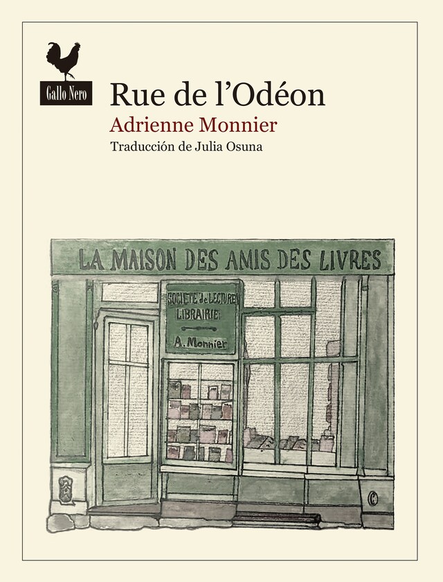 Book cover for Rue de l'Odéon