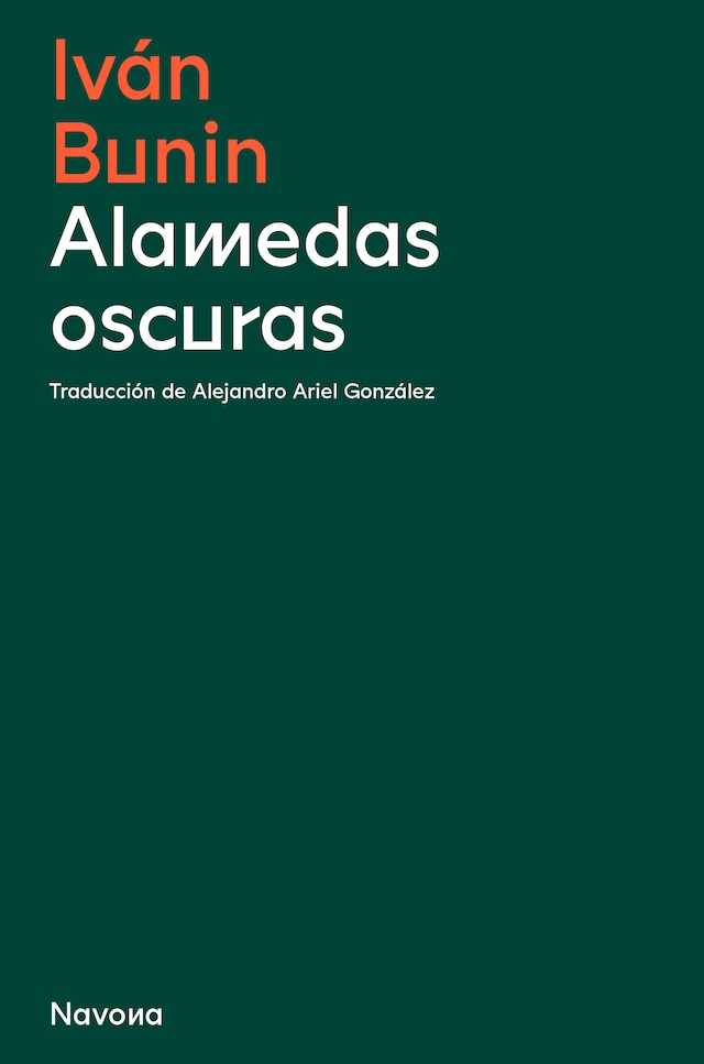 Book cover for Alamedas oscuras
